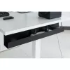 Kabelių tvarkymo sistema po stalu InLine 23190B, plieninė, juoda, 114×600×76 mm