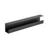 Kabelių tvarkymo sistema po stalu InLine 23190B, plieninė, juoda, 114×600×76 mm