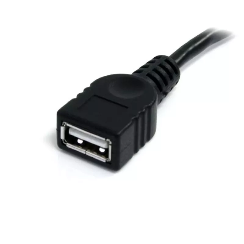 StarTech.com 3 pėdų juodas USB 2.0 ilginimo kabelis A-A - M/M