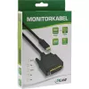 InLine USB ekrano laidas, USB-C (vyriškas) / DVI (vyriškas) (DP Alt Mode), juodas, 2 m