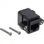 InLine komutacinis kabelių sujungimas UTP 2x RJ45 lizdas, skirta įrengimui