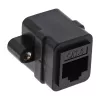 InLine komutacinis kabelių sujungimas UTP 2x RJ45 lizdas, skirta įrengimui