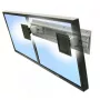 Sieninis laikiklis Ergotron Neo-Flex dviem monitoriams 61 cm (24 col.) sidabrinis