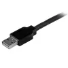 StarTech.com 50ft (15m) aktyvus USB 2.0 A į B laidas, ilgas USB spausdintuvo laidas, 1x USB-A (M), 1x USB-B (M) - juodas