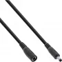 InLine DC ilginimo laidas, kištukas / lizdas 4,0x1,7 mm, juodas, 2 m