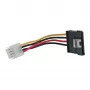 InLine SATA maitinimo adapterio laidas 3,5 colio / 15 kontaktų SATA su fiksatoriumi 0,15 m
