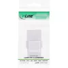 InLine USB 3.1 snap-in modulis, USB-C moteriška/moteriška, baltas korpusas