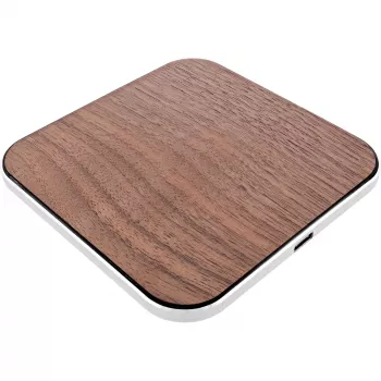 InLine Qi woodcharge belaidis greitasis kroviklis, 5/7,5/10/15W, USB-C, be logotipo