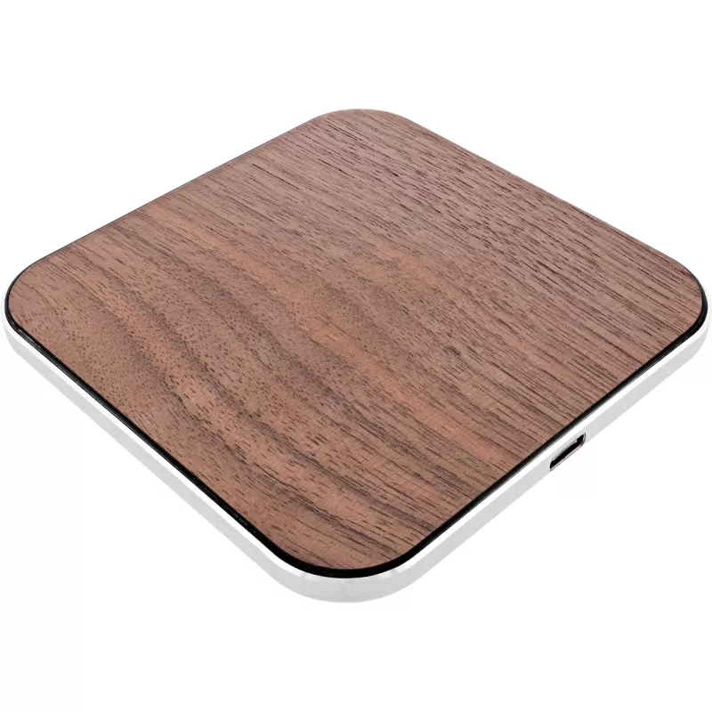 InLine Qi woodcharge belaidis greitasis kroviklis, 5/7,5/10/15W, USB-C, be logotipo
