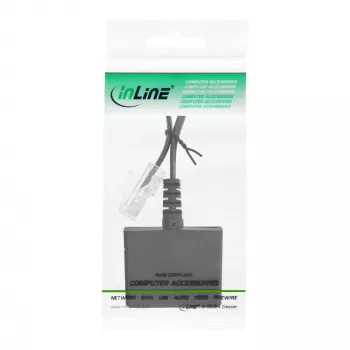 InLine 69943 adapterinis kabelis RJ45 kištukas į TAE-N ir RJ11 lizdą, 0,15 m