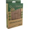 InLine Qi woodcharge belaidis greitasis įkroviklis, 5/7,5/10/15 W, USB-C