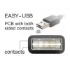 USB laidas DeLOCK 83846 USB 2.0 1 m USB A Micro-USB B juodas