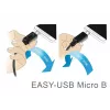 USB laidas DeLOCK 83846 USB 2.0 1 m USB A Micro-USB B juodas