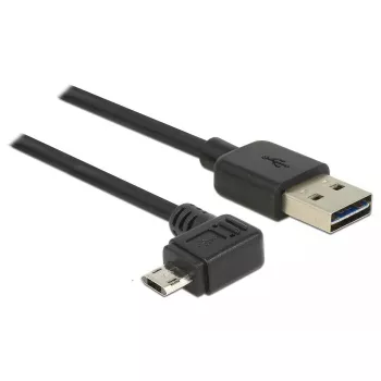 USB laidas DeLOCK 83846 USB 2.0 1 m USB A Micro-USB B juodas