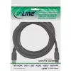 InLine USB 3.2 Gen.1 laidas Type A kištukas / Type A kištukas, juodas, 3 m