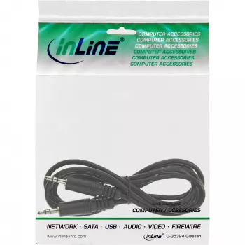 InLine garso laidas 3.5 mm stereo kištukas / kištukas 0,3 m