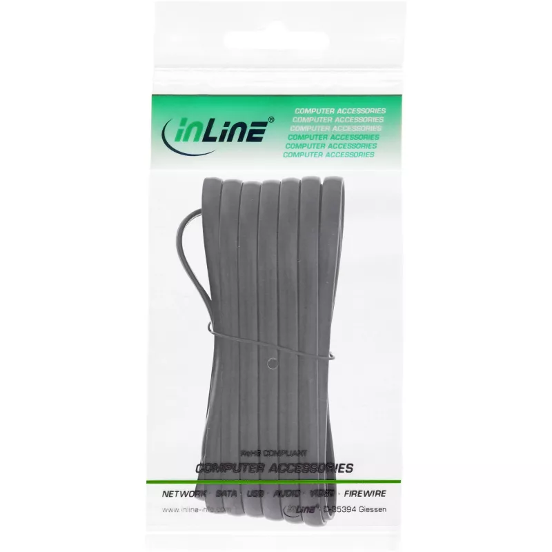 InLine modulinis kabelis RJ12 kištukas / kištukas 6P6C 1 m