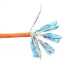 InLine kieto laido montavimo kabelis 250MHz S/STP Cat.6 CU AWG23 halogen free 300m