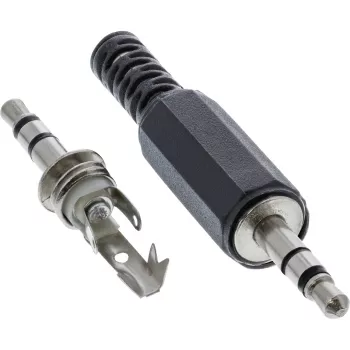 3,5 mm garso stereo kištukas InLine 99100 litavimo versija