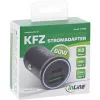 InLine USB automobilinis kroviklis su USB-A ir USB-C, juodas