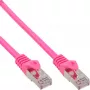 InLine Patch Laidas SF/UTP Cat.5e Rožinis 0,3 m