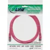 InLine Patch Laidas SF/UTP Cat.5e Rožinis 0,3 m