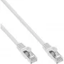 InLine Patch Laidas SF/UTP Cat.5e baltas 1m