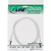 InLine Patch Laidas SF/UTP Cat.5e baltas 1m