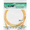 InLine Patch Laidas S/FTP PiMF Cat.6A halogen free 500MHz geltonas 1,5m