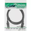 InLine High Speed HDMI sukamasis laidas su Ethernet, AM/AM, juodas, auksuoti kontaktai, 2 m