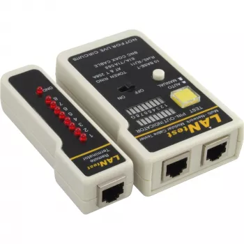 Tinklo kabelių testeris InLine 79998 BNC, RJ11, RJ45