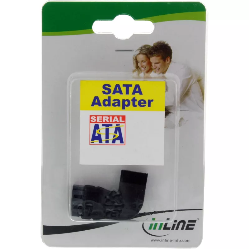 InLine SATA adapteris kištukas / lizdas stačiu kampu 27700D