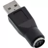 InLine USB adapteris Type A kištukas / MD6 lizdas PS/2 lizdas