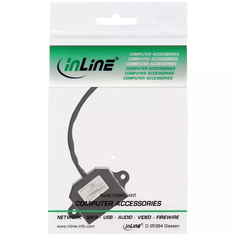 InLine ISDN skirstytuvas 69932B 1 -> 2 0,15 m su rezistoriais