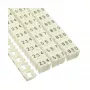 Kabelių žymėjimo žiedai 6 mm InLine Nr.0–9, plastikiniai, balti, pakuotė po 100 vnt.