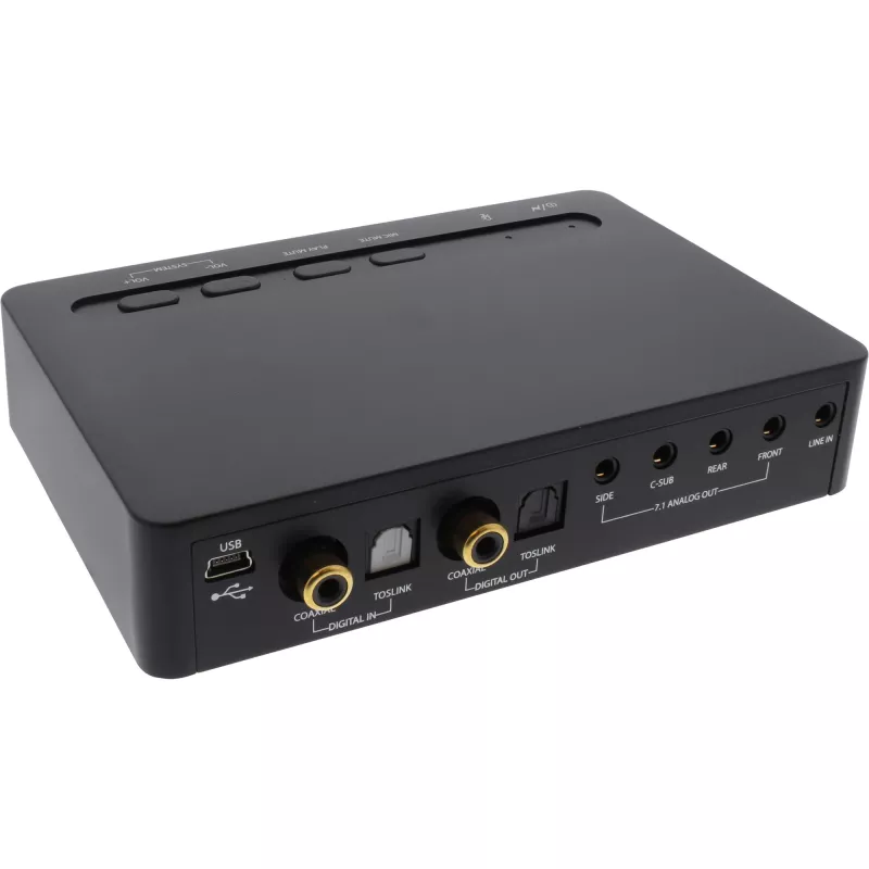 InLine USB 2.0 SoundBox 7.1 48KHz / 16 bit išorinė garso kortelė