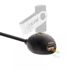 InLine USB 3.2 Gen.1 ilginimo laidas USB A kištukas / A lizdas + maitinimas, su stovu, juodas, 3 m