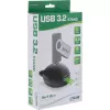 InLine USB 3.2 Gen.1 ilginimo laidas USB A kištukas / A lizdas + maitinimas, su stovu, juodas, 3 m