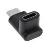 USB 3.2 Gen.2 adapteris InLine 35807 USB-C kištukas į lizdą, lenktas aukštyn/žemyn