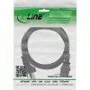 InLine maitinimo laidas, Australijos kištukas į 3 kontaktų IEC C13, 0,5 m