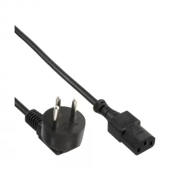 InLine maitinimo laidas, Izraelio H tipas / 3 kontaktų IEC C13 kištukas, 3 m