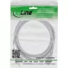 InLine maitinimo laidas, CEE 7/7 tiesus / 3 kontaktų IEC C13 kištukas, pilkas, 0,5 m