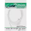 InLine maitinimo laidas, Euro kištukas / Euro8 kištukas, baltas, 5,0 m