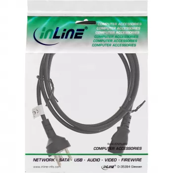 InLine maitinimo kabelis Danijos Type K kištukas / 3 kontaktų IEC C13, 5 m