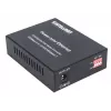 Intellinet Gigabit PoE+ medijos keitiklis, 1 x 1000Base-T RJ45 prievadas į 1 x SFP prievadą, PoE+ injektorius