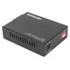 Intellinet Gigabit PoE+ medijos keitiklis, 1000Base-T RJ45 prievadas į 1000Base-LX (SC) vienmodį, 20 km, su PoE+ įpurškimu