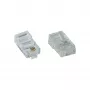 InLine Modular Plug 8P4C RJ45 lizdas juostiniam kabeliui ISDN 100 vnt.