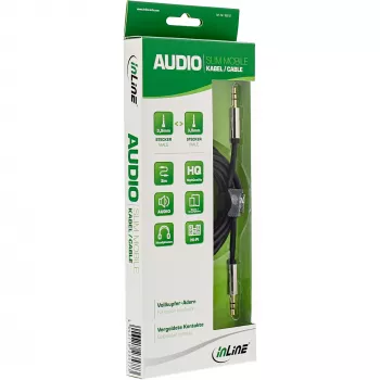 InLine plonas garso laidas 3,5 mm kištukas / kištukas, stereo, 2 m