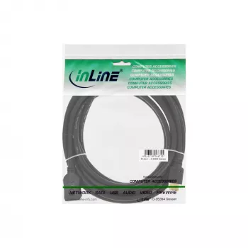 InLine HDMI 1.3 kabelis, 7,5 m, vyriškas/moteriškas, juodas, auksuoti kontaktai