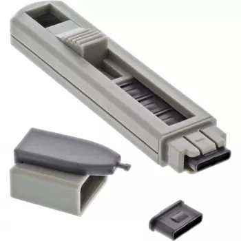 InLine 12 vnt. papildymo rinkinys USB-C prievadų blokatoriams 55724